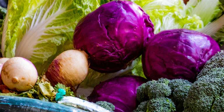 Mercato di frutta e verdura