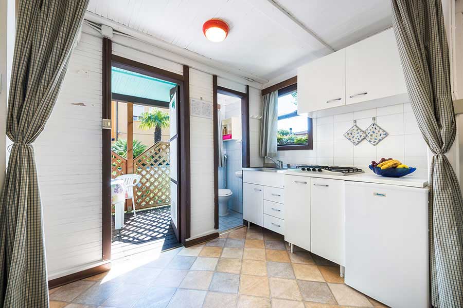 Spazio esterno del mini-bungalow