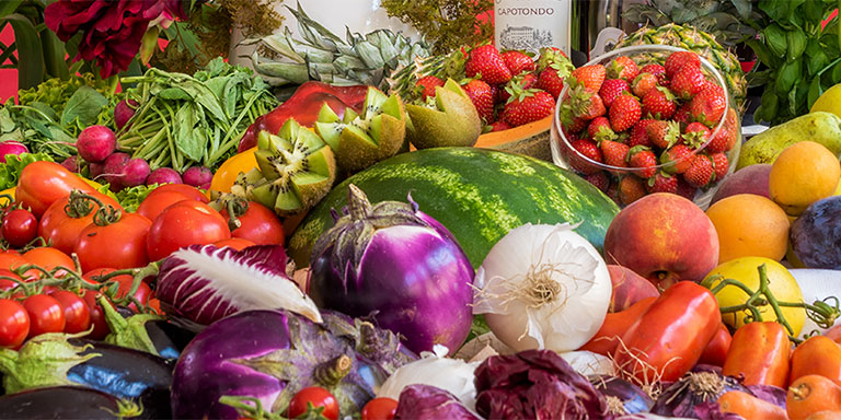 Mercato di prodotti agroalimentari tradizionali