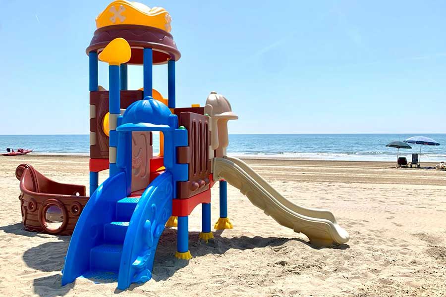 Ombrellone in spiaggia